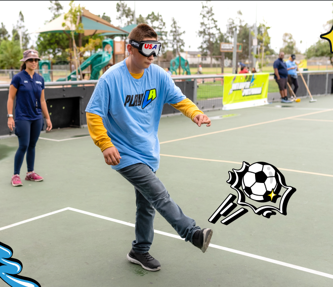 CAF+PlayLA Blind and Visually Impaired Soccer Clinics Tile