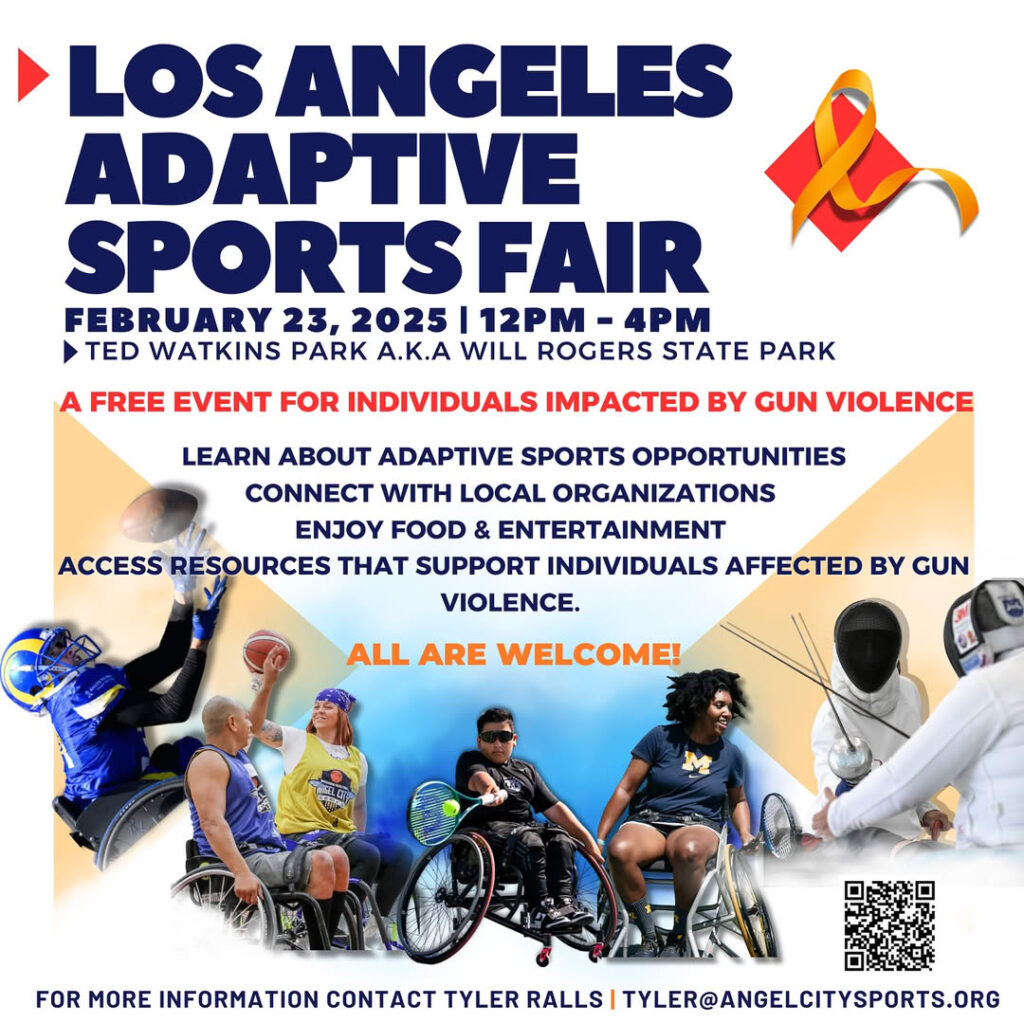 LA Adaptive. Sports Fair Invite